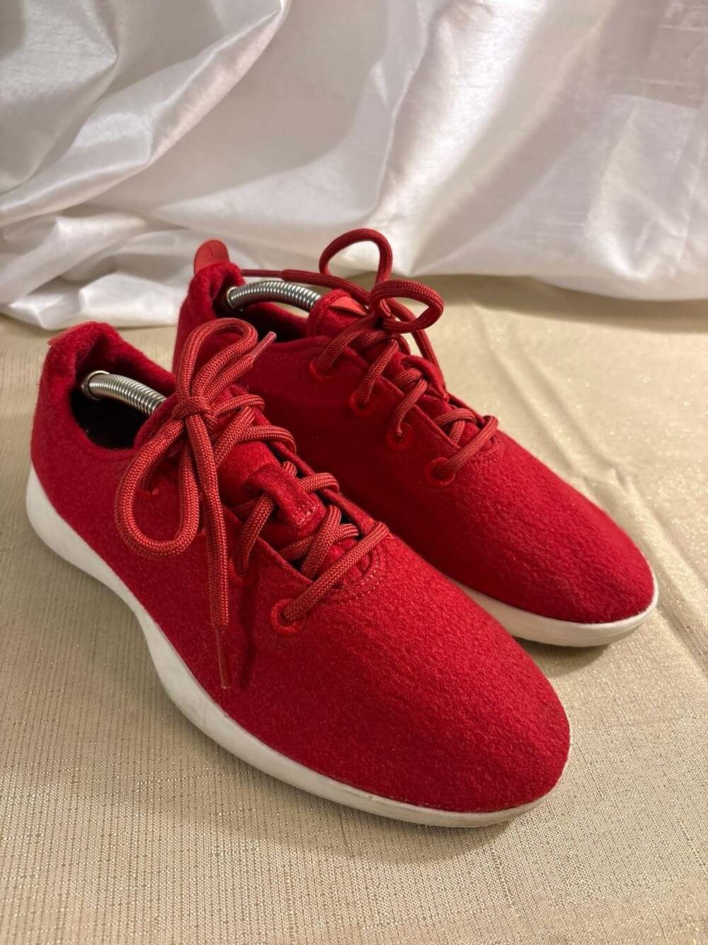 Allbirds Wool Runners Red Sneakers